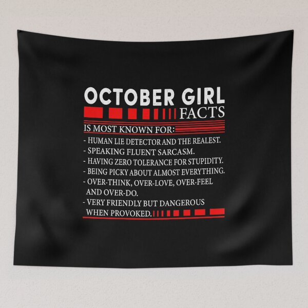 Item preview, Facts October Girl Is Known For designed and sold by ArlenePowell.