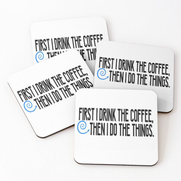 Item preview, First I drink the coffee designed and sold by BlueberryHill.