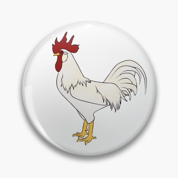 Item preview, White Leghorn Rooster designed and sold by Clucky-Designs.