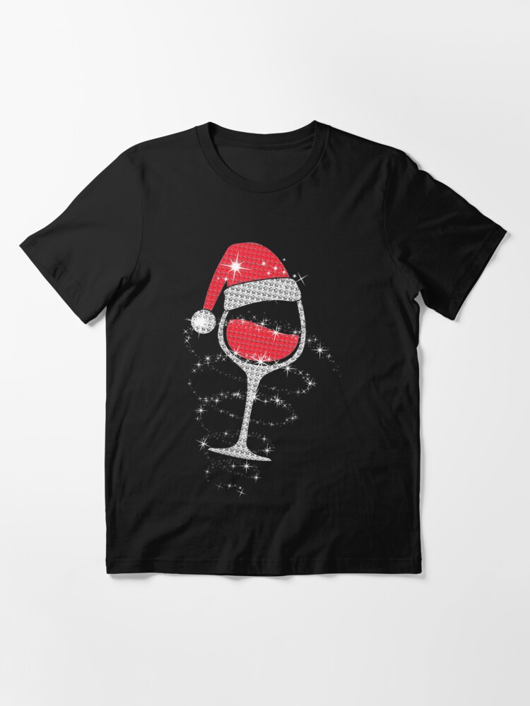 Discover Verres À Vin Bonnet De Noël Drôle T-Shirt