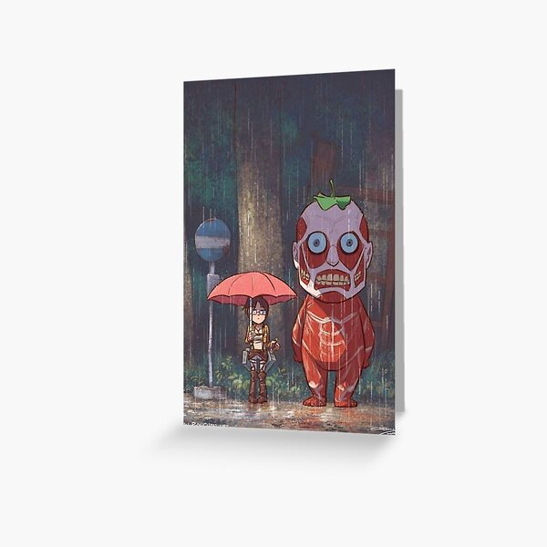 Attack On Titan - Anime Greeting Card