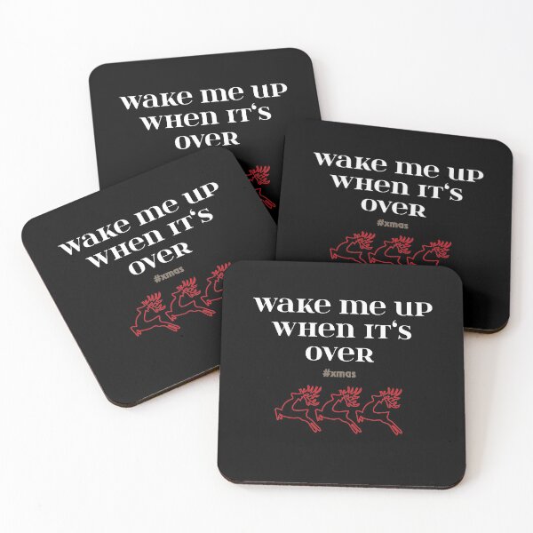Item preview, Anti Christmas Haters Funny Sayings Wake Me Up designed and sold by teeseeds.