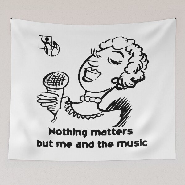 Item preview, Nothing Matters BLK designed and sold by Square Dancing Gifts & Merchandise.