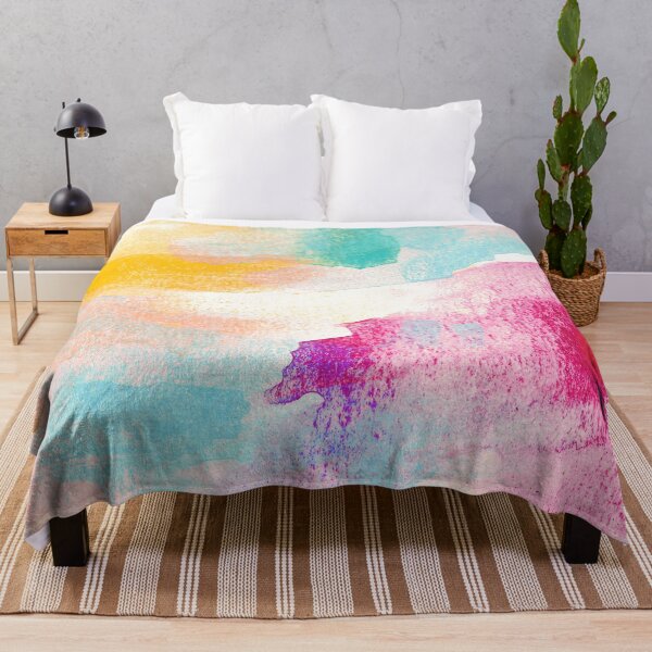 Item preview, Minimalist Watercolor Brush Strokes CMY Colorful designed and sold by PixDezines.
