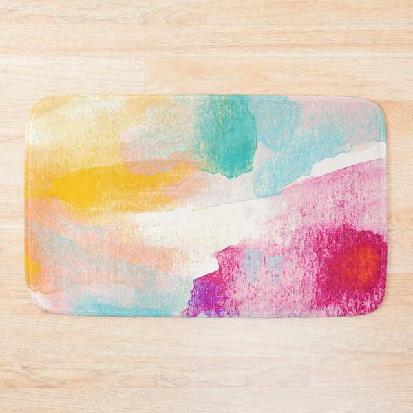 Item preview, Minimalist Watercolor Brush Strokes CMY Colorful designed and sold by PixDezines.