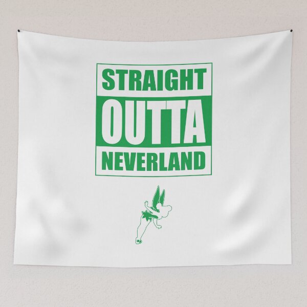 Item preview, Straight outta neverland designed and sold by sliceofdisney.