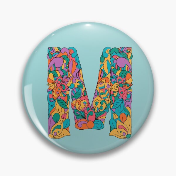 Item preview, Letter M Monogram personalized name print  designed and sold by melbournegirl.