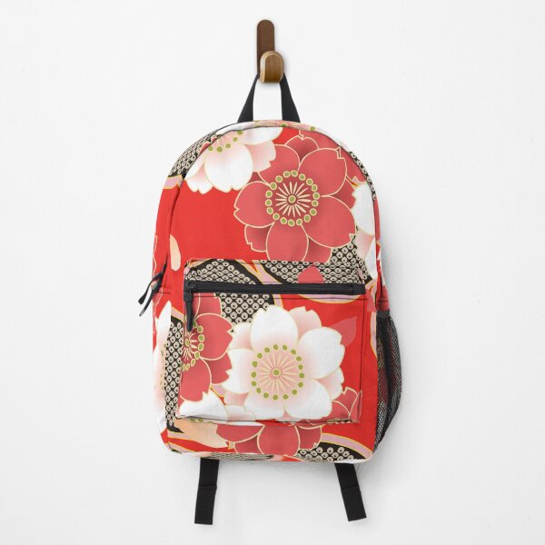 Item preview, Vintage Japanese Floral Kimono Pattern designed and sold by Vicky Brago-Mitchell®.