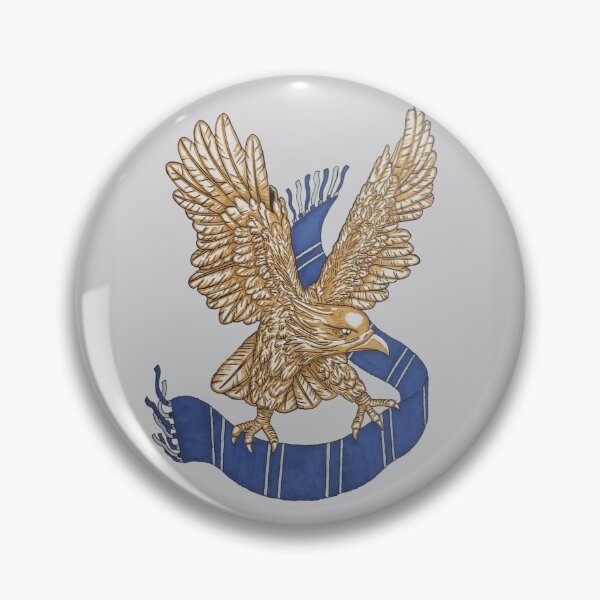 Item preview, Bronze Eagle with a Blue Scarf designed and sold by TaylorBosworth.