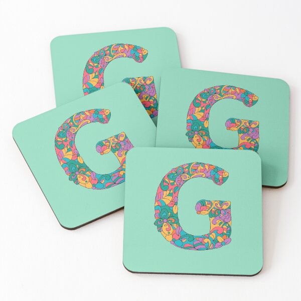 Item preview, Letter G Monogram personalized name print  designed and sold by melbournegirl.