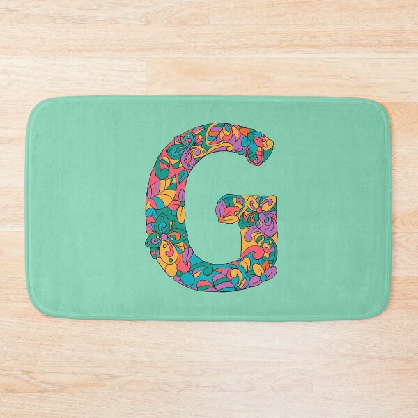 Item preview, Letter G Monogram personalized name print  designed and sold by melbournegirl.