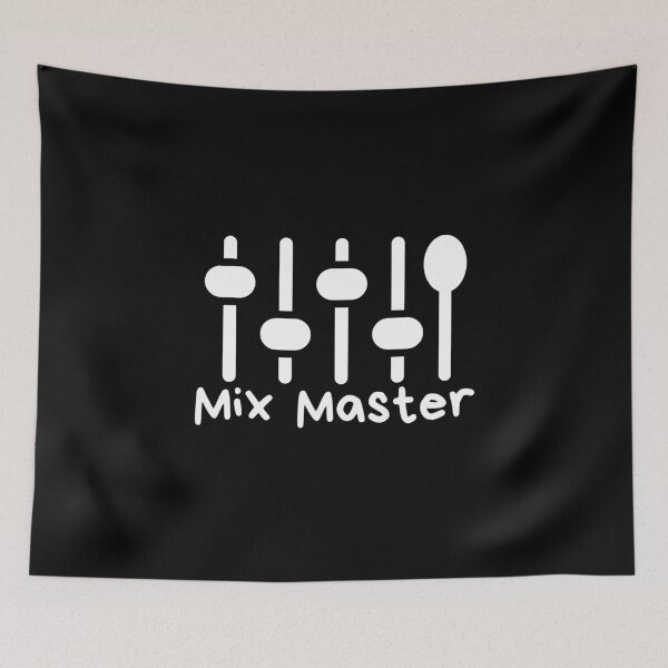 Item preview, Mix Master Mixer and Spoon Design - white designed and sold by MixedBagMerch.