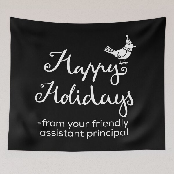 Item preview, Happy Holidays Vice principal designed and sold by firegalaxy.
