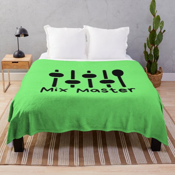 Item preview, Mix Master Mixer and Spoon Design - black designed and sold by MixedBagMerch.