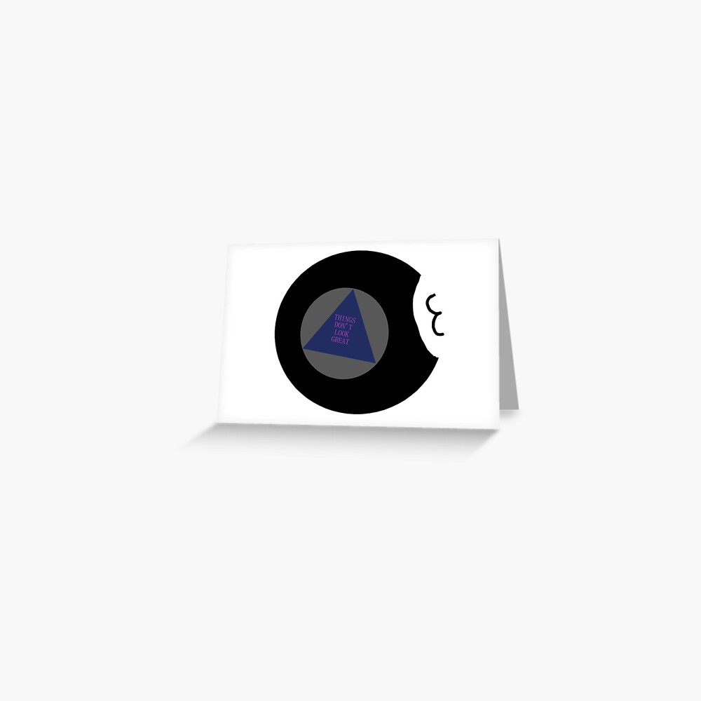 Magic 8 Ball You May Rely On It Greeting Card for Sale by GetItGiftIt