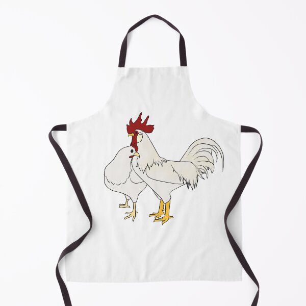 Item preview, White Leghorn Pair designed and sold by Clucky-Designs.