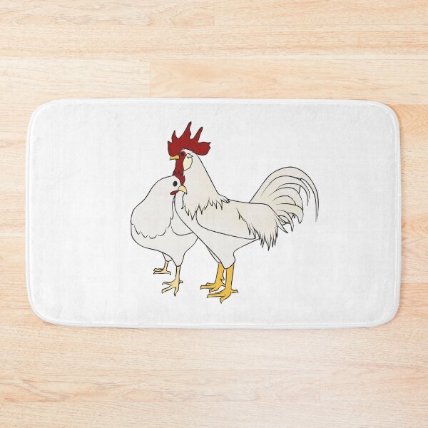 Item preview, White Leghorn Pair designed and sold by Clucky-Designs.