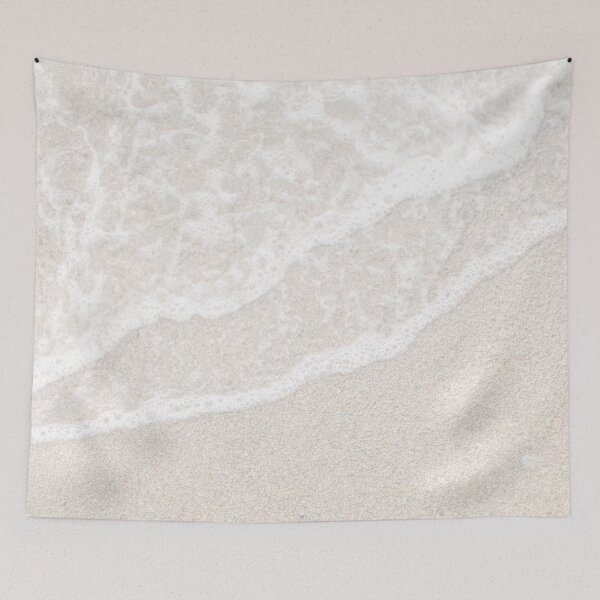 Item preview, Beige and White Sand Beach designed and sold by AlexandraStr.