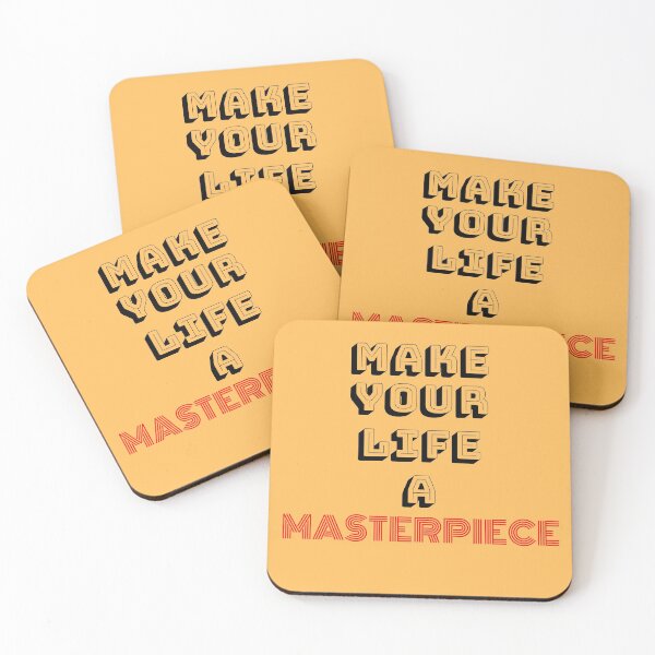 Item preview, Make Your Life A Masterpiece designed and sold by ThePeanutSeries.