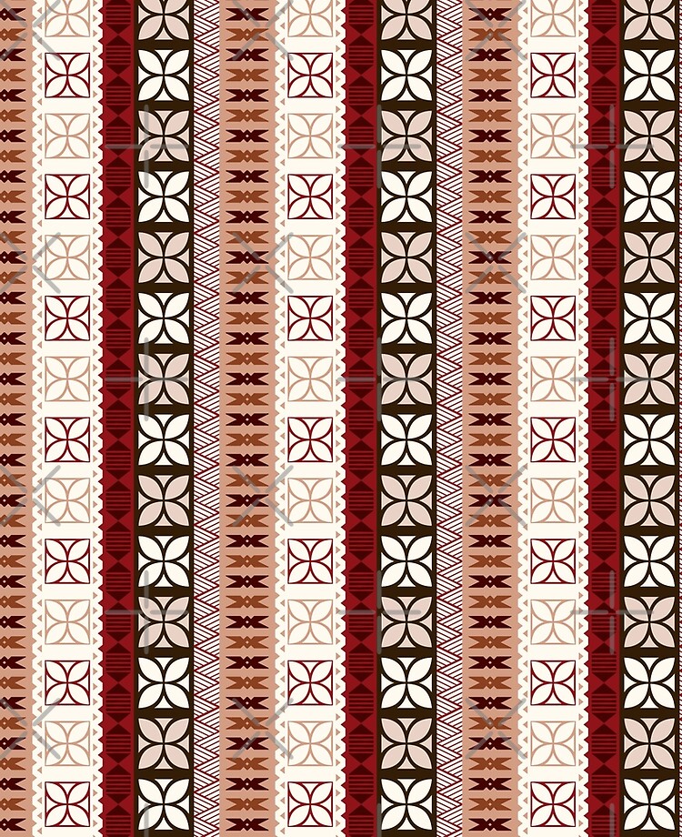 Fonulei Pattern - Tongan Ngatu Laptop Sleeve for Sale by lolomastudio