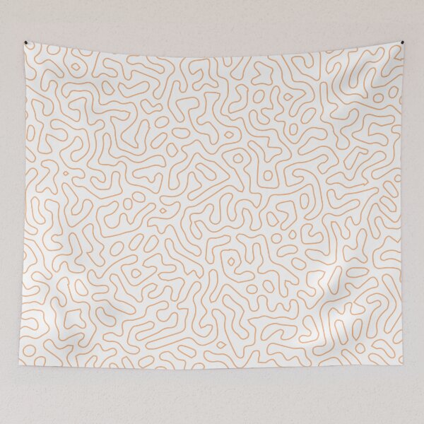 Item preview, minimal squiggle pattern designed and sold by NuAgeStudio.