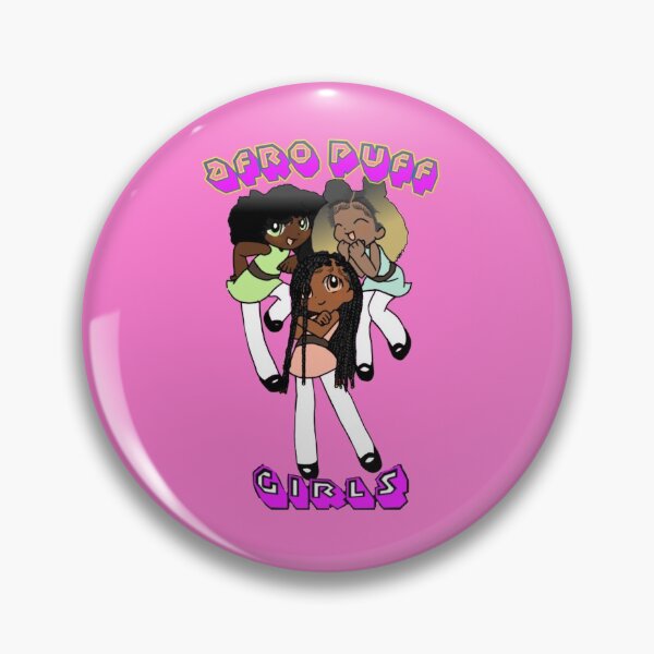 Item preview, Afro Puff Girl designed and sold by Knottygirl.
