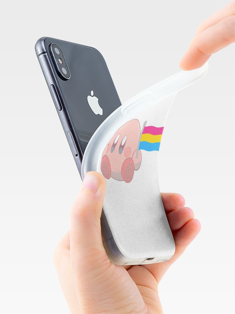 Alternate view of Kirby Pansexual Flag <3 iPhone Case & Cover