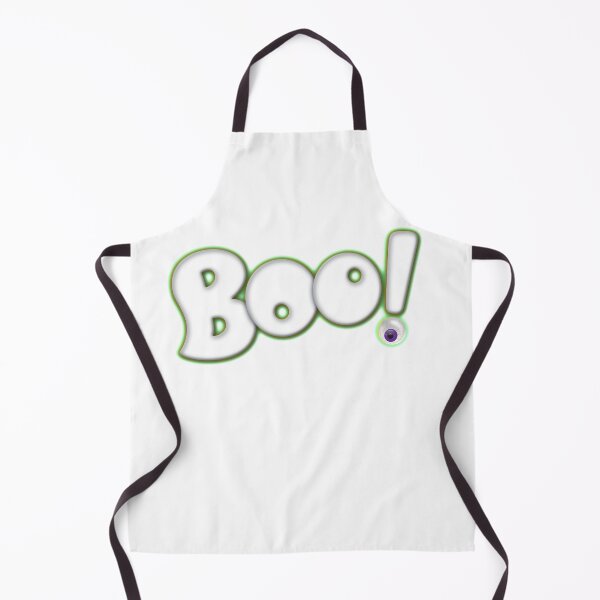 Item preview, Cartoon Bold Hand Lettering 'Boo' Halloween Typography - with purple eyeball designed and sold by 26-Characters.