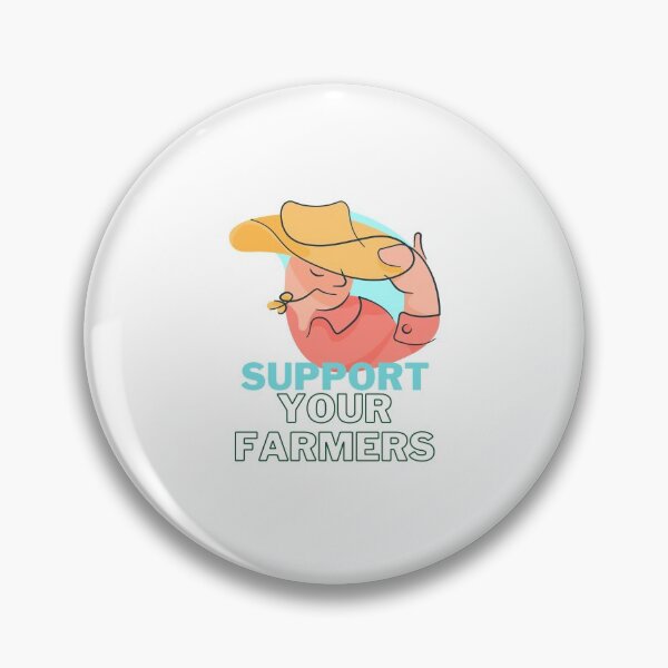 Item preview, No farmers no Food, Support Local Farmers designed and sold by Marcus Wong.