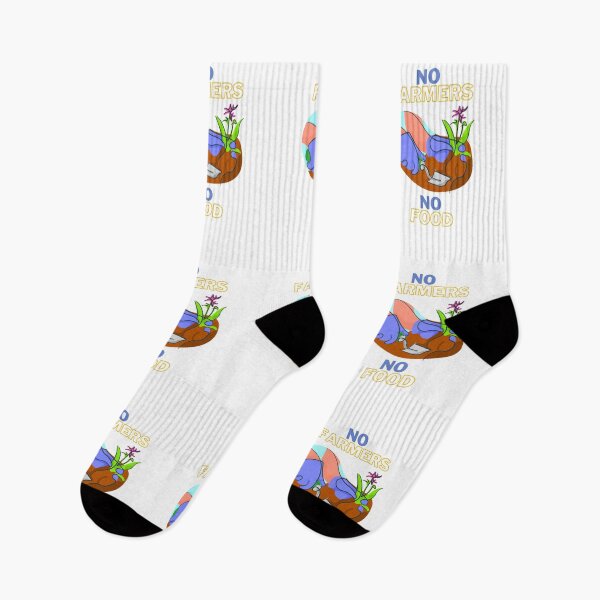 Item preview, No farmers no Food, Support Local Farmers designed and sold by Marcus Wong.