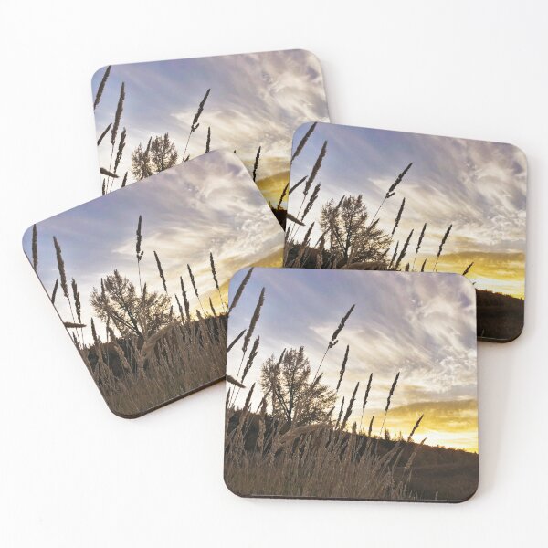 Item preview, Autumn Sunset in the fields designed and sold by BlueFoxCreative.