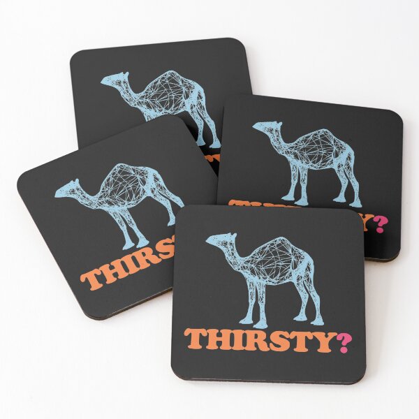 Item preview, Thirsty Blue Camel Question designed and sold by Chubuter.