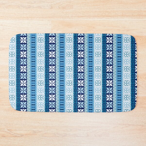 Item preview, Pasifika Alisi Pattern - Blues designed and sold by lolomastudio.
