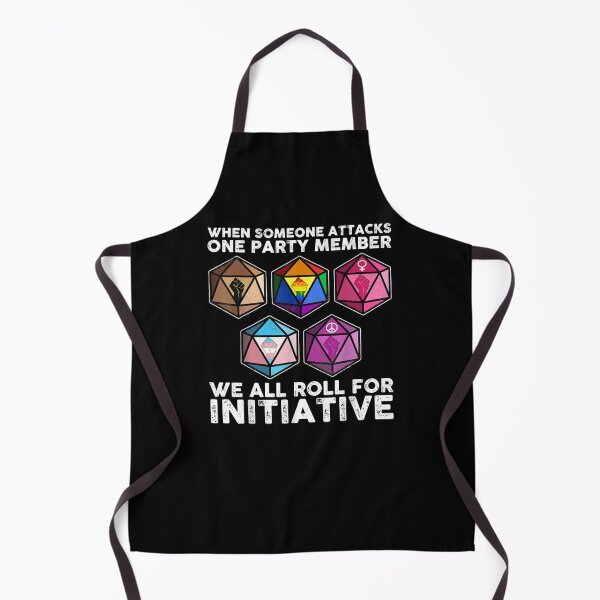 Item preview, When Someone Attacks One Party Member We All Roll For Initiative designed and sold by HalMertz1989.