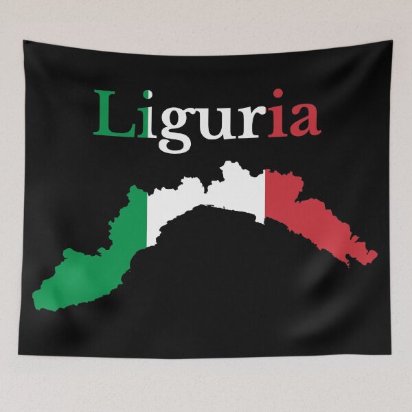 Item preview, Liguria Map , Italy, Italian Region. designed and sold by marosharaf.