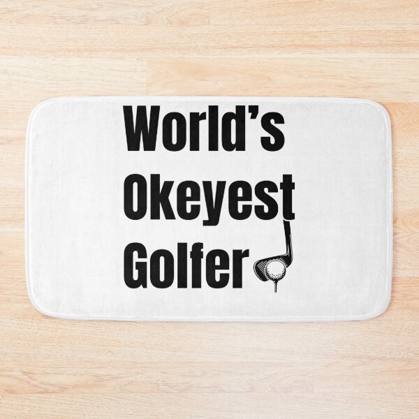 Item preview, World's Okayest Golfer Golfer Golf Instructor designed and sold by Two Left Hands Design.