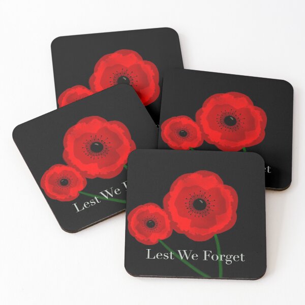 Item preview, Poppy Flower Lest We Forget designed and sold by Noelle Hyra.