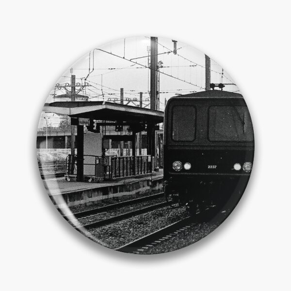 Item preview, Black and white Bordeaux train station designed and sold by olivierbradette.