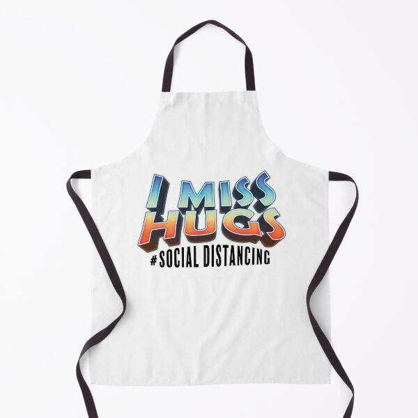 Item preview, I Miss Hug's Quarantine Social Distancing Humor designed and sold by Two Left Hands Design.