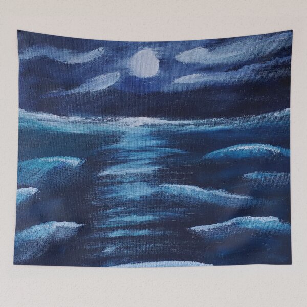 Item preview, It's Only a Paper Moon designed and sold by HarveyHandcraftsandDesigns.