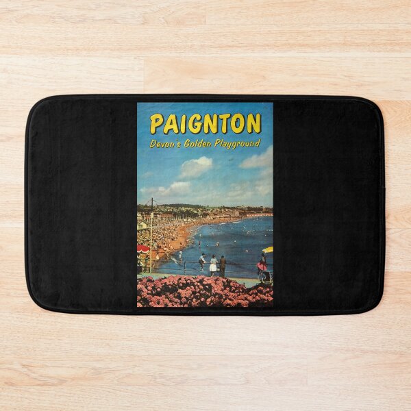 Item preview, Paignton retro poster designed and sold by CorasPosters.