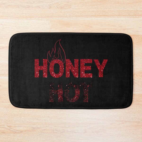 Item preview, Honey Hot  Sexy Text Red Glitter Bling Sparkle Flames designed and sold by Drnksuzys.