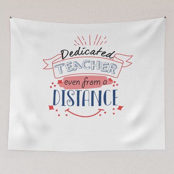 Item preview, Dedicated Teacher Even From A Distance School designed and sold by Two Left Hands Design.