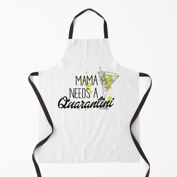Item preview, Quarantini Alcohol Home Quarantine Mask Mom designed and sold by Two Left Hands Design.