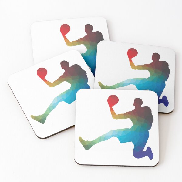 Item preview, Basketball player scoring silhouette designed and sold by binti163.