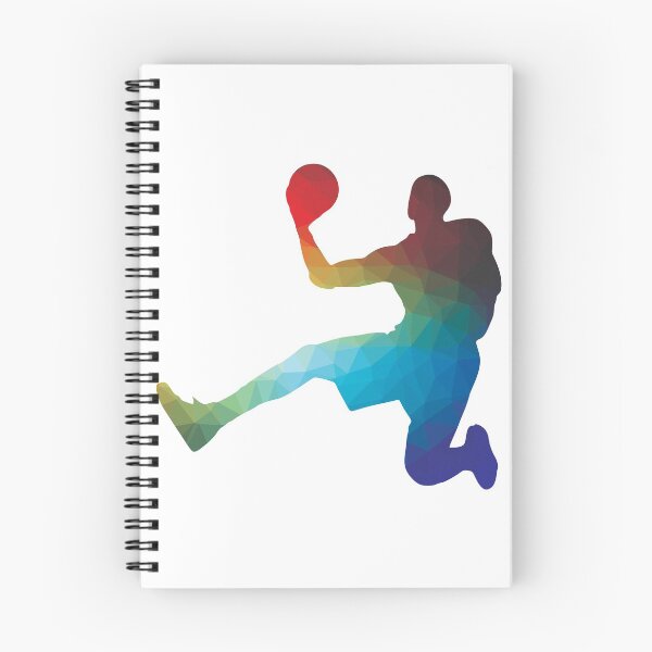 Item preview, Basketball player scoring silhouette designed and sold by binti163.