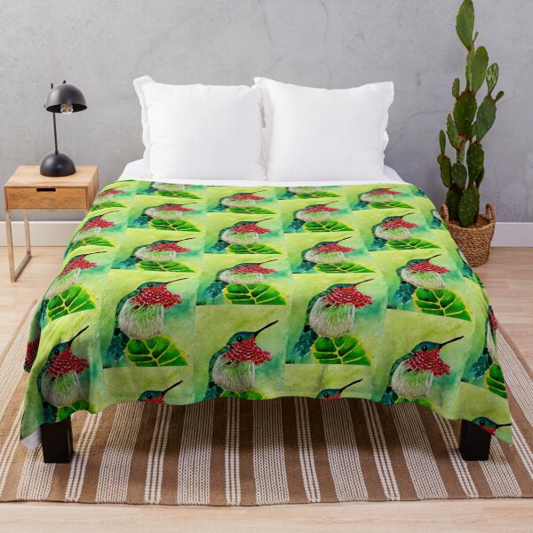 Item preview, Hummingbird on leaf designed and sold by AdelaReuscher.