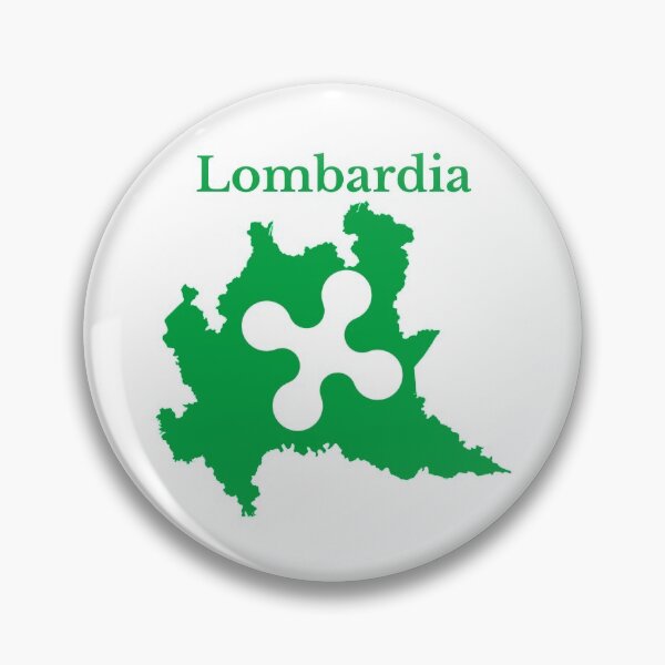 Item preview, Lombardy Map Flag, Italy, Italian Region. designed and sold by marosharaf.