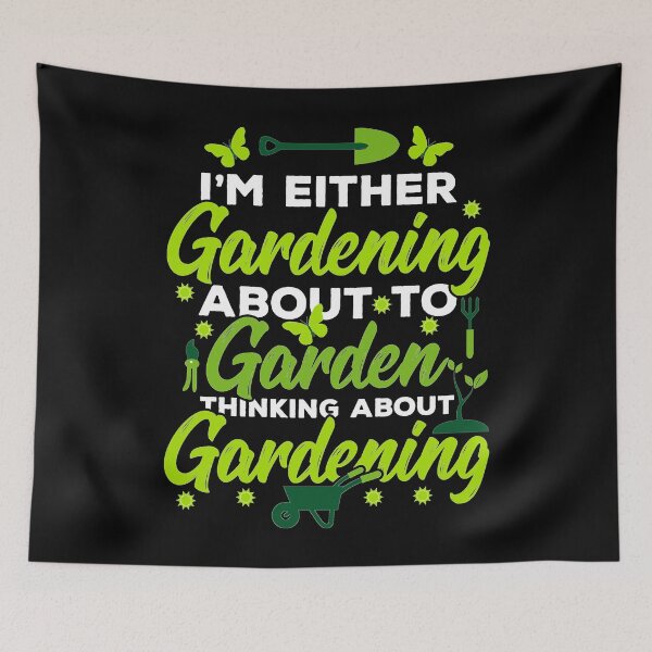Item preview, I am Gardening about to Garden thinking about it designed and sold by NeXore.