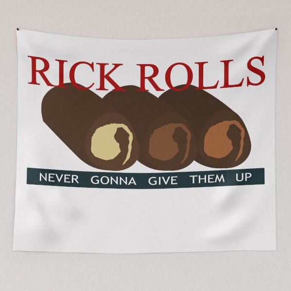 Item preview, Rick Astley meme designed and sold by blurry-mind.